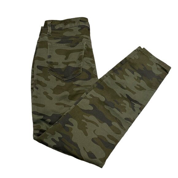 TINSEL Camo Pants Size 29 Waist Stretchy 5 Pocket Design - Picture 3 of 12